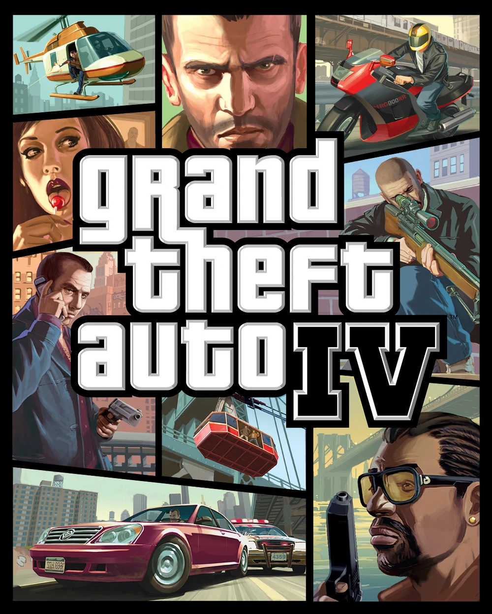Portada de GTA IV
