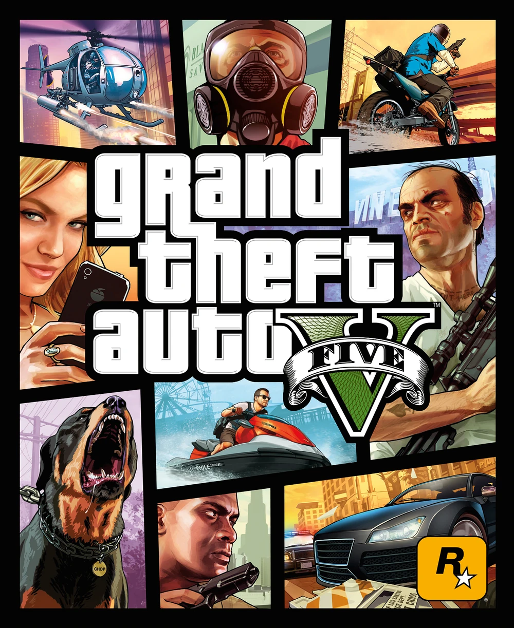 Portada de GTA V